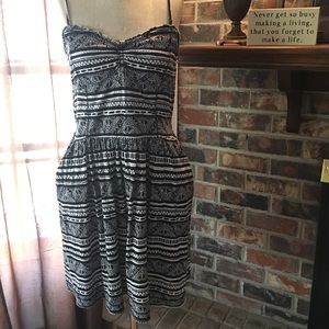 Black and White Summer Dress